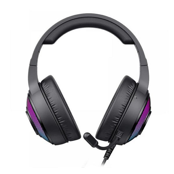 Slušalice HAVIT GAMENOTE HV-H2042D RGB (50mm zvučnici, pasivna redukcija buke, RGB osvjetljenje, 3.5mm+USB, 2.1m kabel)-2