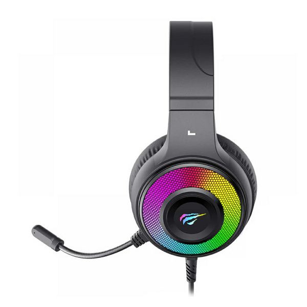 Slušalice HAVIT GAMENOTE HV-H2042D RGB (50mm zvučnici, pasivna redukcija buke, RGB osvjetljenje, 3.5mm+USB, 2.1m kabel)-3