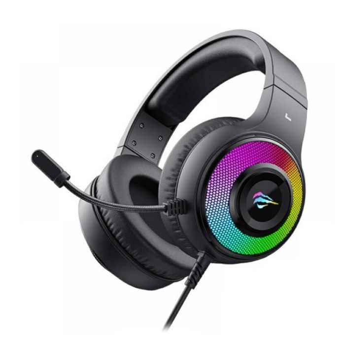 Slušalice HAVIT GAMENOTE HV-H2042D RGB (50mm zvučnici, pasivna redukcija buke, RGB osvjetljenje, 3.5mm+USB, 2.1m kabel)-6