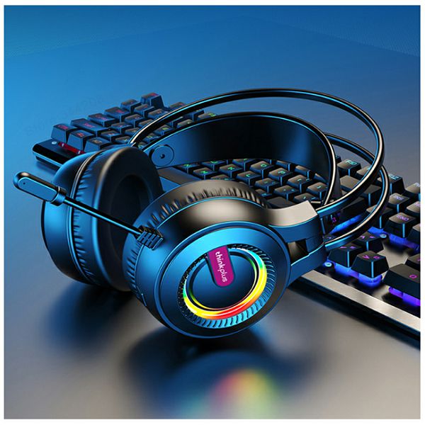 Slušalice LENOVO PC Gaming G80B (USB 2.0, surround stereo zvuk, podesivi HD mikrofon, kompatibilne s PC/PS/Xbox/Mac/mobitel, crna)-1
