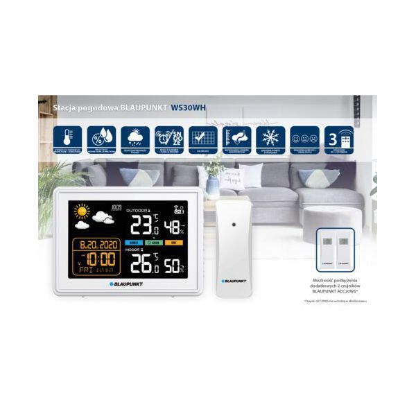 BLAUPUNKT VREMENSKA STANICA WS30WH-2