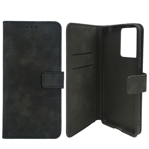 MM BOOK TORBICA XIAOMI REDMI 13 WALLET SKIN-FEEL crna-0