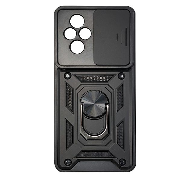MM TPU HONOR 200 - ANTI-SHOCK WITH RING crna-0