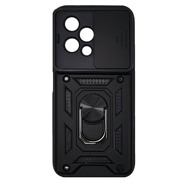 MM TPU HONOR 200 PRO -- ANTI-SHOCK WITH RING crna-0