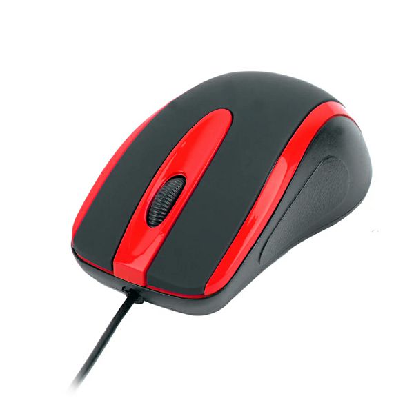 Optički miš HAVIT HV-MS753 (USB, 3 tipke, 1000 DPI, crno-crveni)-2