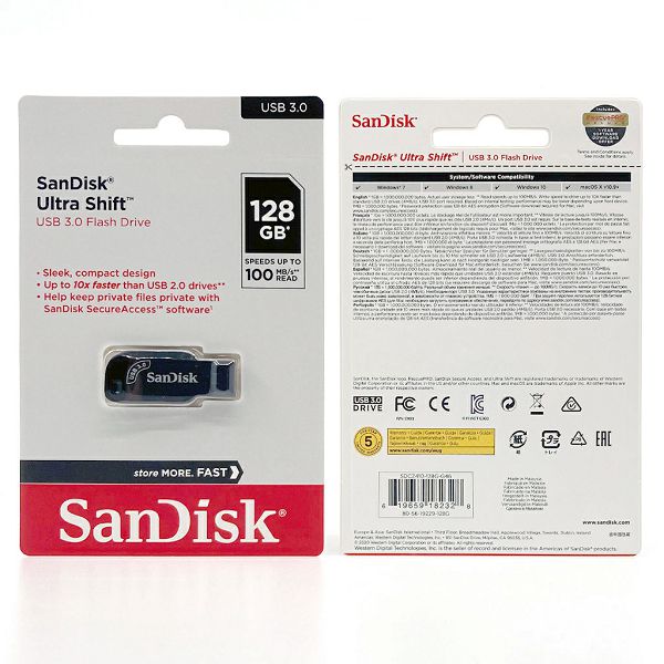USB memorija SANDISK 128GB ULTRA SHIFT USB 3.0-0