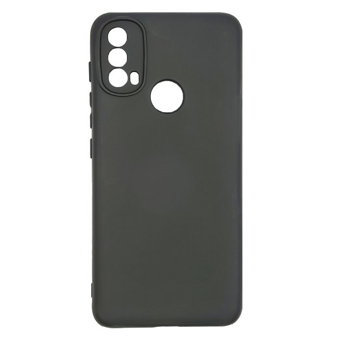 Maska za mobitel MOTOROLA MOTO E40 / E20 SILICONE MIKRO crna-0