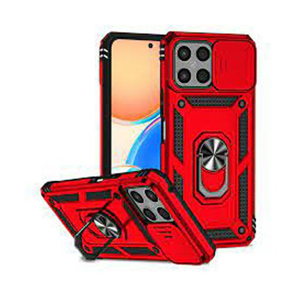 MM TPU HONOR 200 SMART ANTI-SHOCK WITH RING crvena-0