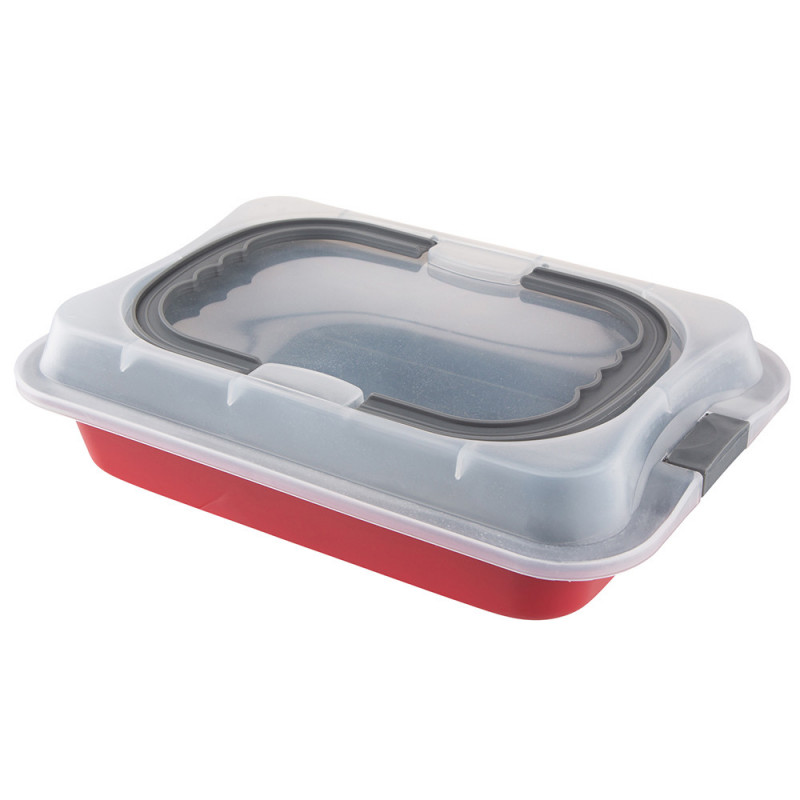 Altom DESIGN TEPSIJA 36,3X24,5X 5,5 CM S PLASTIČNIM POKLOPCEM - 0204009240-0