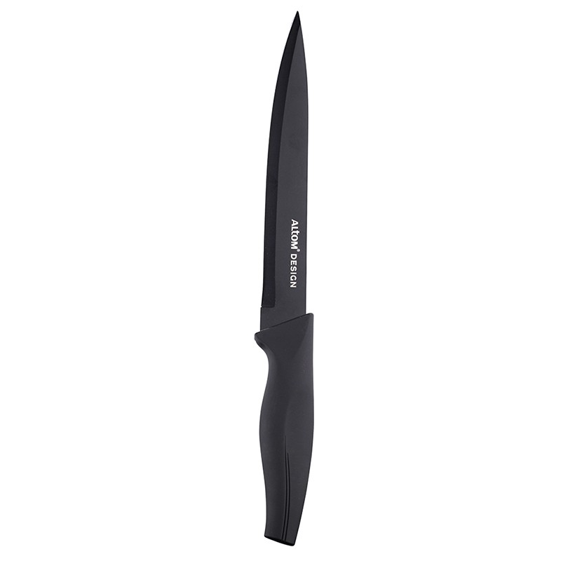 Nož za rezanje ALTOM DESIGN 0204013350 32 cm (neprijanjajući premaz, crna boja)-0