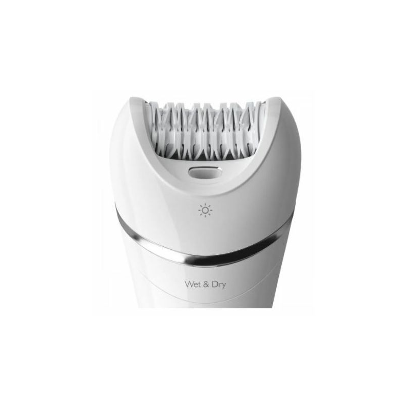 Epilator PHILIPS Series 800 BRE700/00 (bežični Wet & Dry, 32 keramička diska, 2 brzine, Opti-light)
