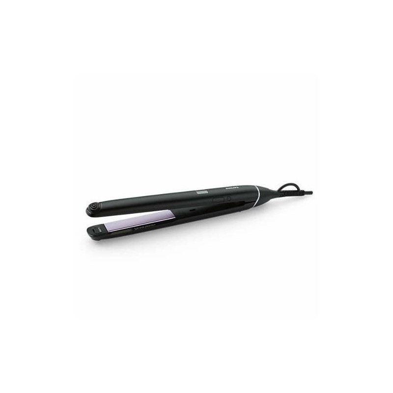 Pegla za kosu PHILIPS BHS677/00 StraightCare Sublime Ends (SplitStop tehnologija, Unitemp senzor, keratin-infuzija, 2× ionska njega, 105 mm plutajuće keramičke ploče, 14 temperatura 130–230 °C, LED zaslon, brzi start, Heat-protect kapica i automatsko isključivanje)-0