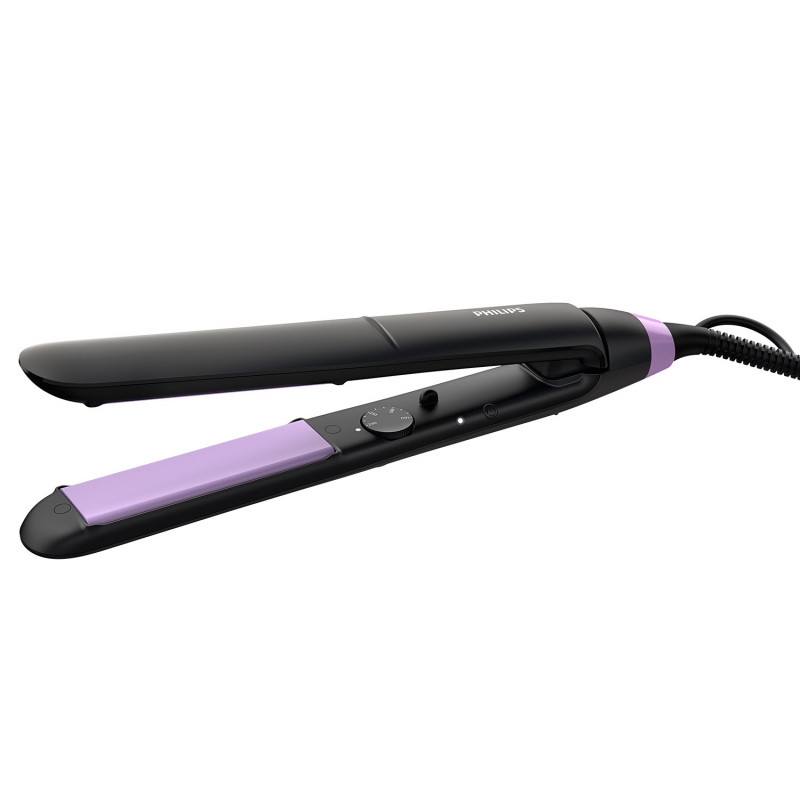 Pegla za kosu PHILIPS BHS377/00 StraightCare Essential (ThermoProtect tehnologija, keramičke ploče obogaćene keratinom, 10 temperatura 160–230 °C, brzo grijanje 30 s, automatsko isključivanje, zaključavanje ploča)-0