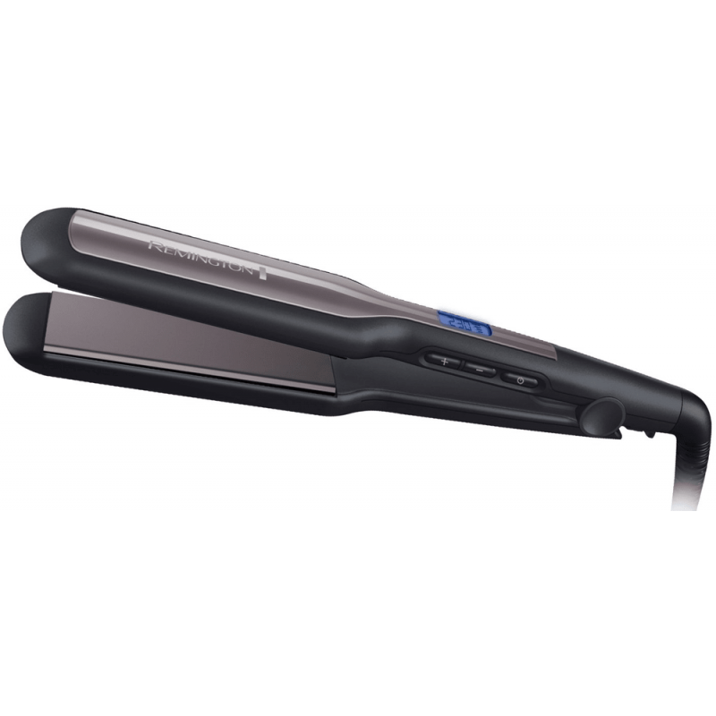 Pegla za kosu REMINGTON S5525 Pro-Ceramic Extra (Advanced Ceramic Ultra premaz, ekstra široke plutajuće ploče 110 × 45 mm, digitalni zaslon, turbo boost, temperature lock, 10 postavki 150–230 °C, brzo zagrijavanje, automatsko isključivanje)-0