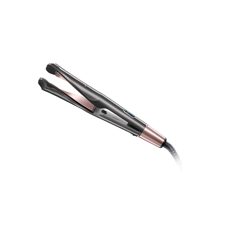 Pegla za kosu REMINGTON S6606 Curl & Straight Confidence (spojene ploče, keramički premaženi turmalinom, 5 temperatura 150‑230 °C, digitalni prikaz)-0