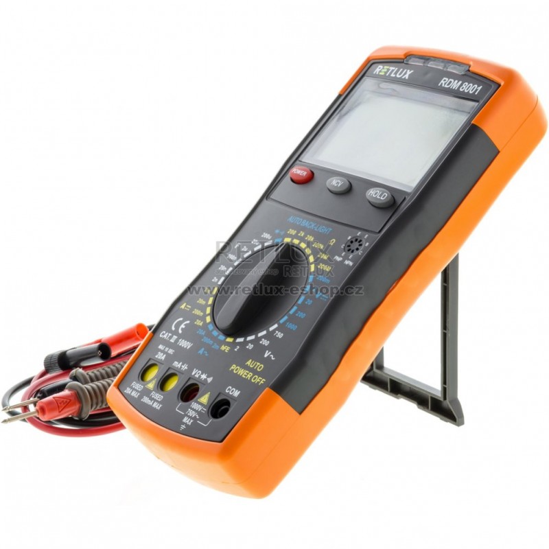 Retlux digitalni multimetar RDM 8001-0