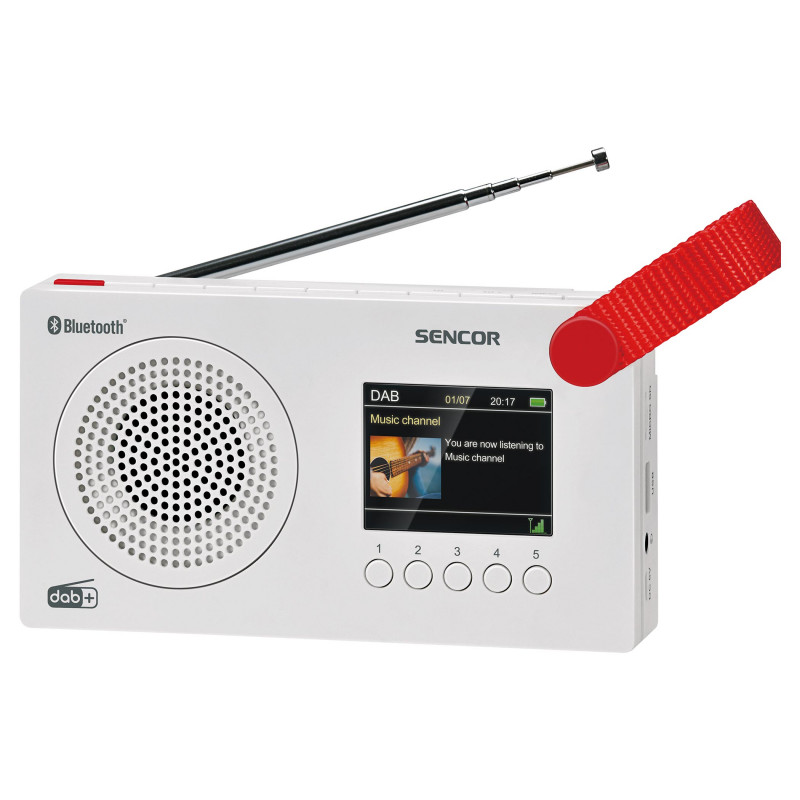 Sencor digitalni radio s bluetoothom SRD 7757W-0