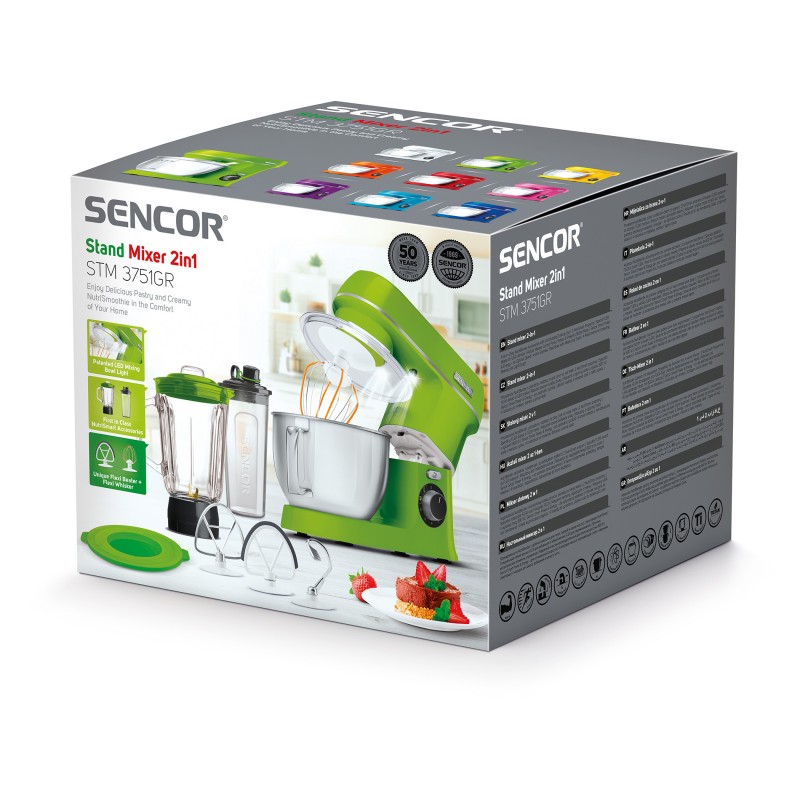 Kuhinjski robot mikser SENCOR STM 3751GR-EUE3-4
