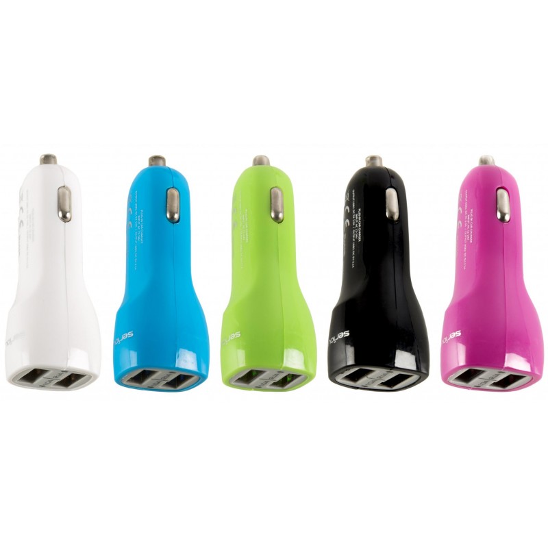 Serioux USB punjač SRXA-CARCH2.1BLK-0