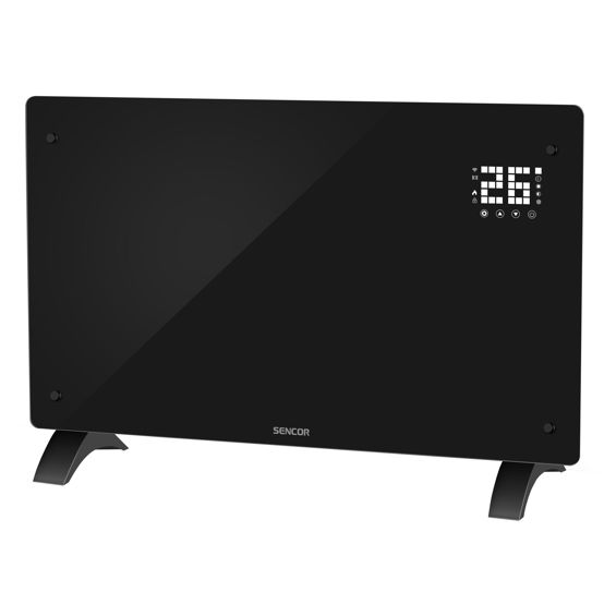 Konvektorska grijalica SENCOR SCF 4241BK (2000w, wi-fi, staklena, crna)-4