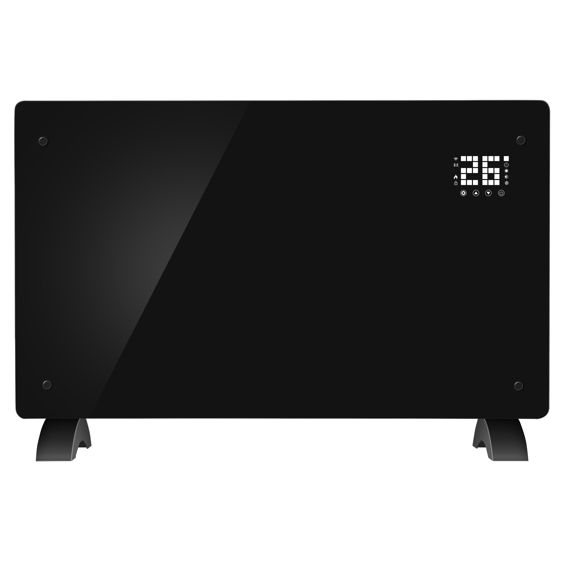 Konvektorska grijalica SENCOR SCF 4241BK (2000w, wi-fi, staklena, crna)-2