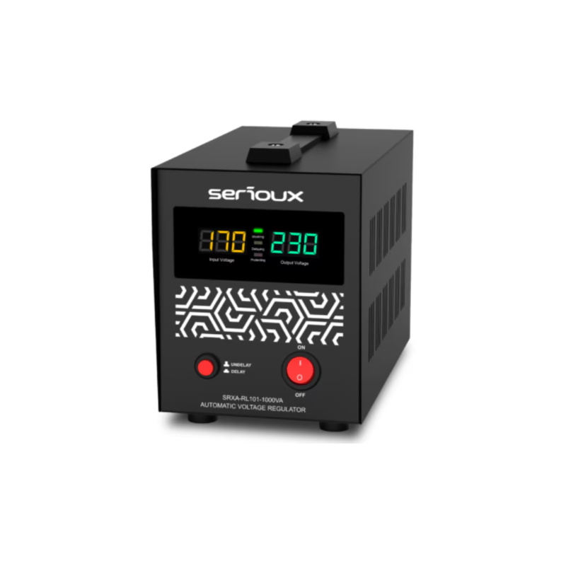 Serioux automatski stabilizator napona sa relejem SRXA-RL101-1000VA-0