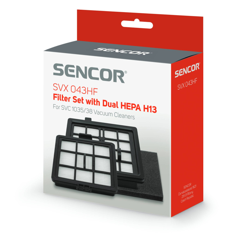 Sencor set filtera SVX 043HF-0