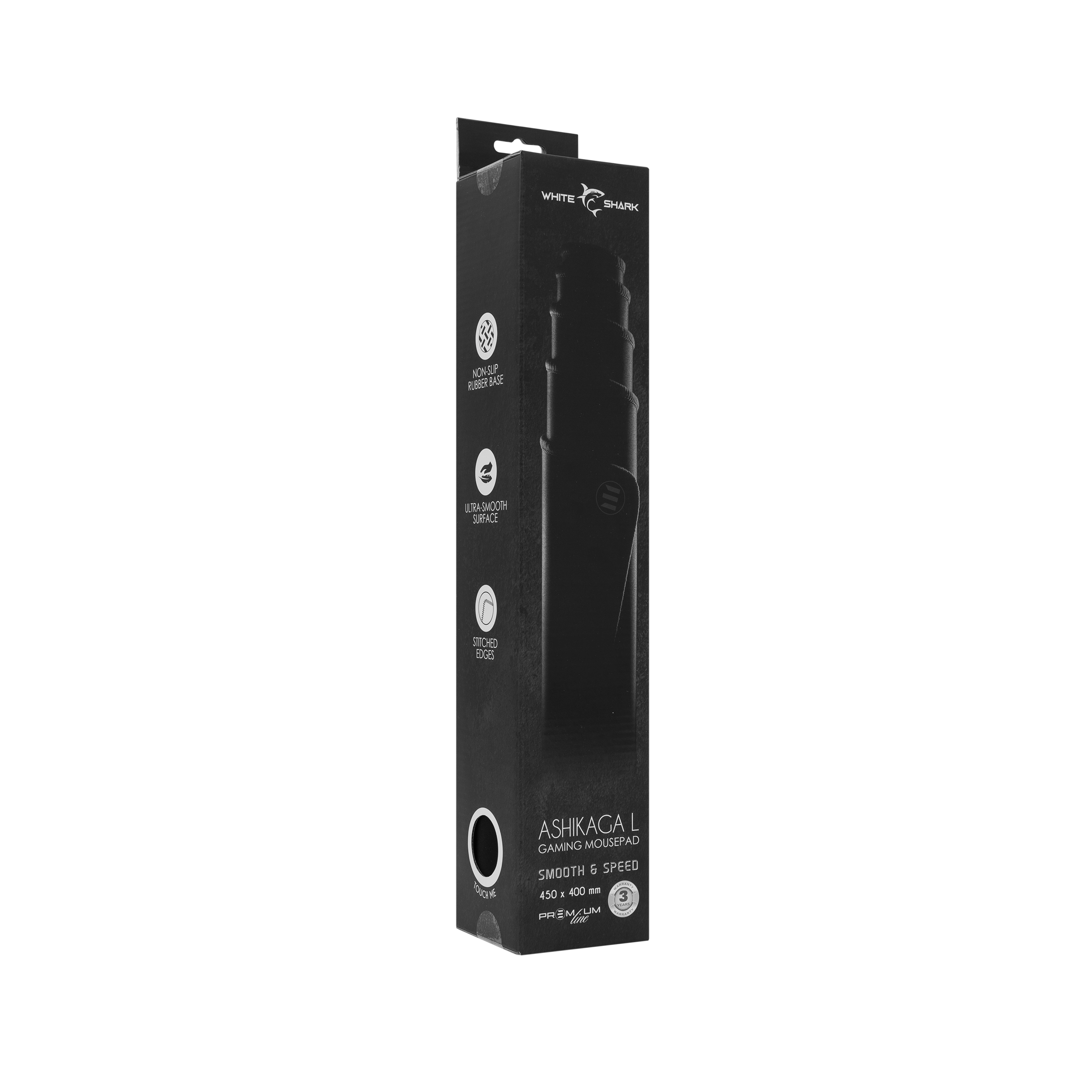 Podloga za miš eSHARK 45x40x0,3cm ESL-MP7 ASHIKAGA L-3