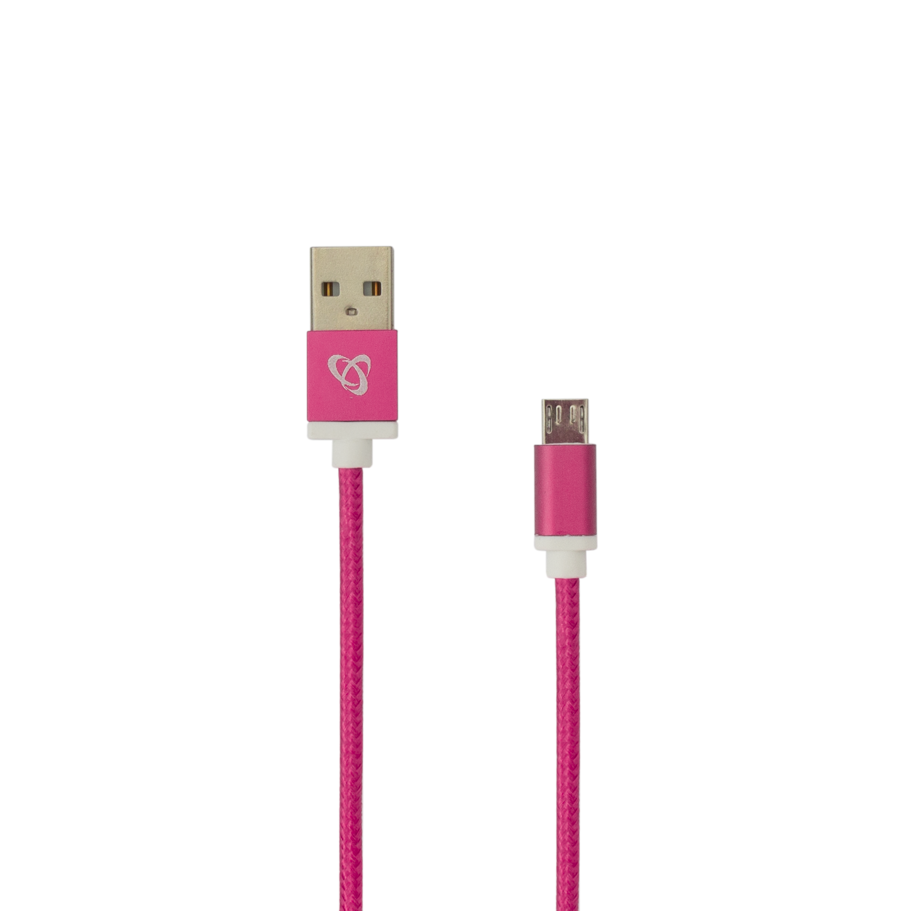 KABEL USB A Muški -> MICRO USB Muški 1.5 m Roza-0