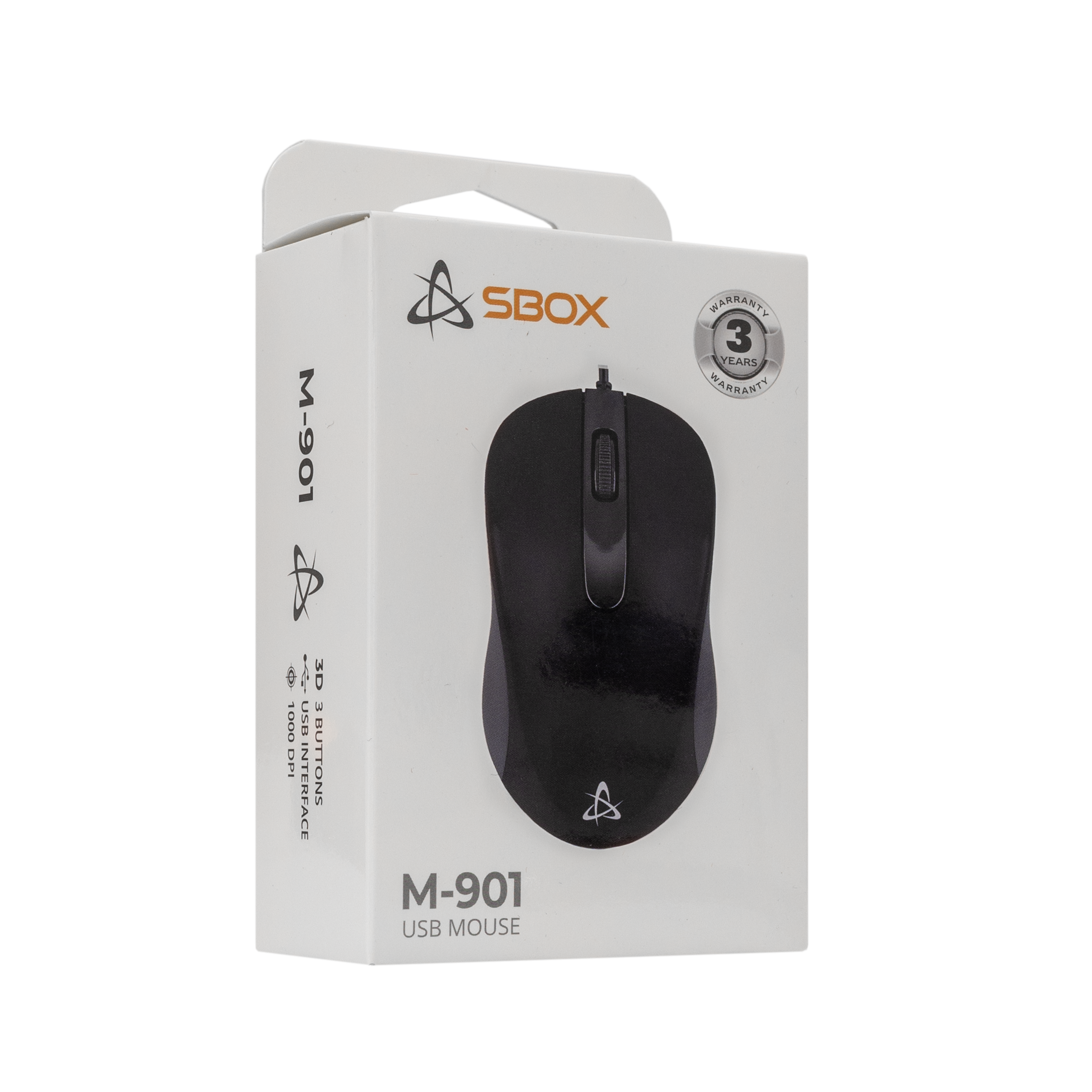 SBOX ŽIČANI MIŠ M-901 Crni-2