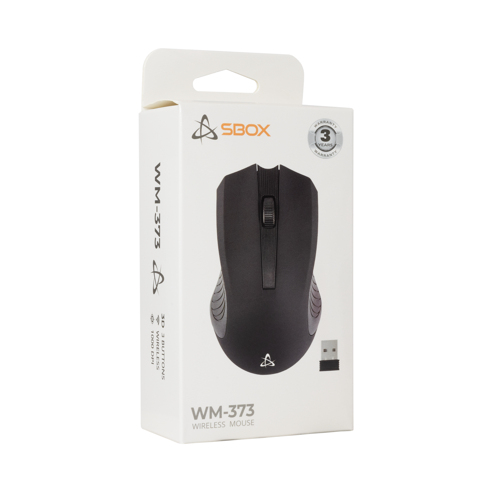 SBOX BEŽIČNI MIŠ WM-373 Crni-3