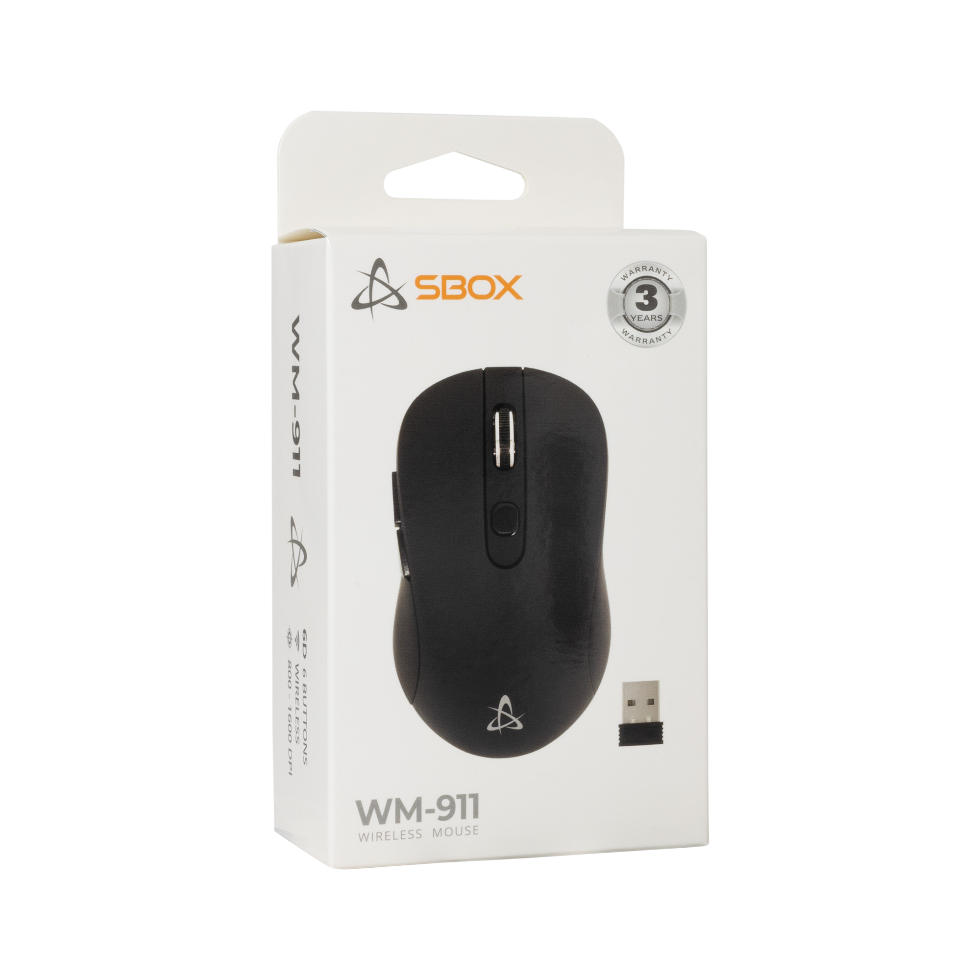 SBOX BEŽIČNI MIŠ WM-911 Crni-5
