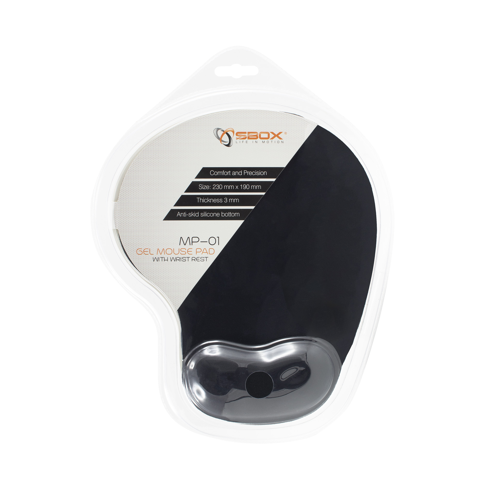 SBOX PODLOGA ZA MIŠ MP-01 Crna-1