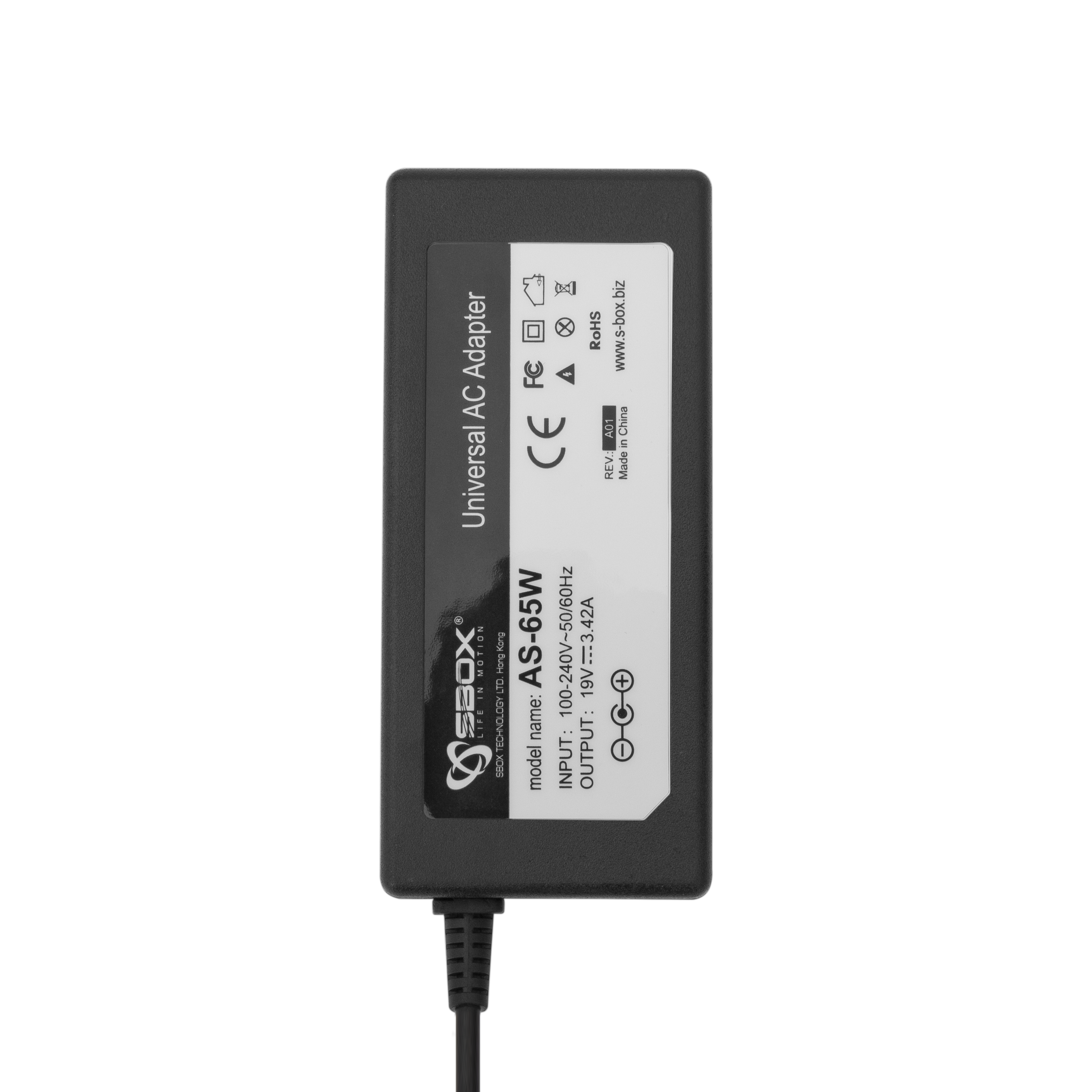 PUNJAČ ZA LAPTOP SBOX AS-65W-1