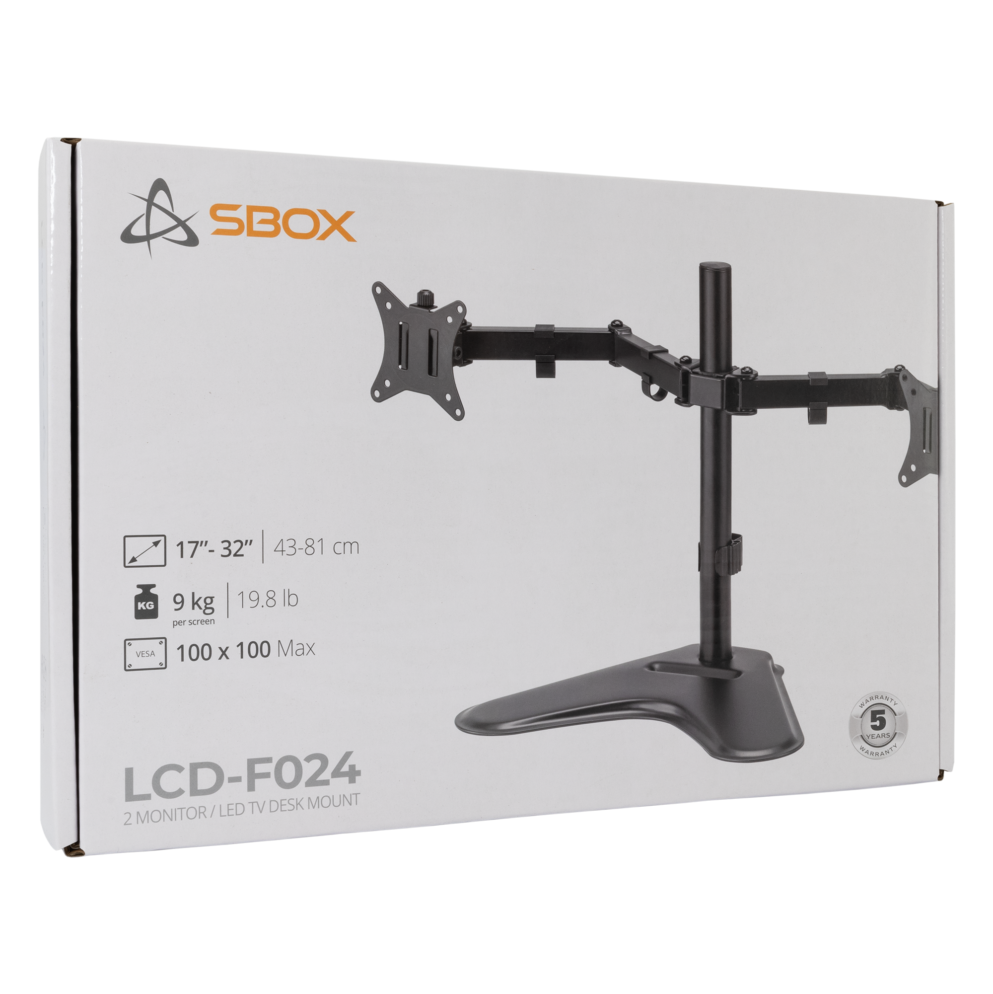 STOLNI STALAK SBOX LCD-F024-3