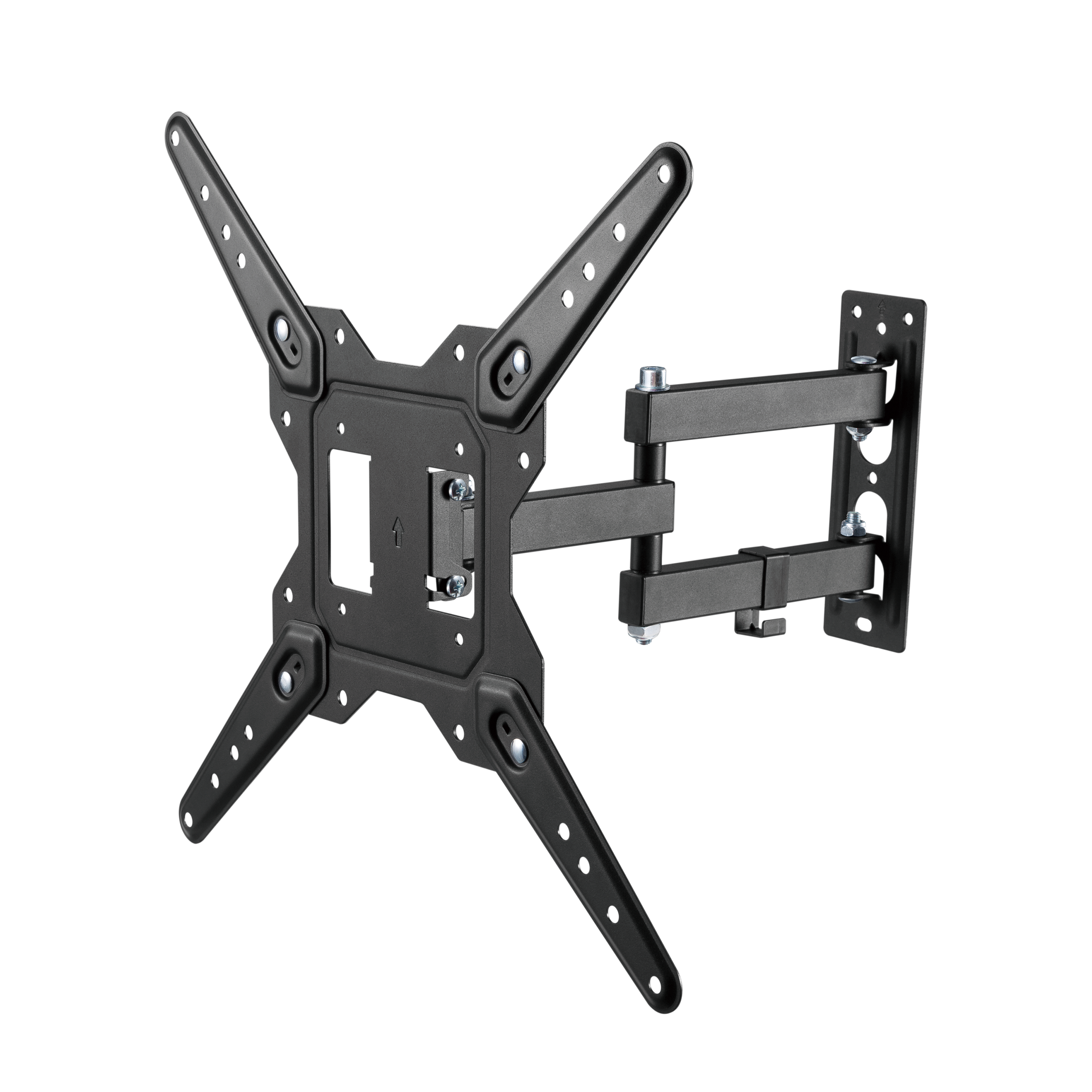 Nosač za TV zidni SBOX LCD-443 (23"- 55", do 30 kg, nagib +3°/ -10°, zakret 90°, sa zglobom)