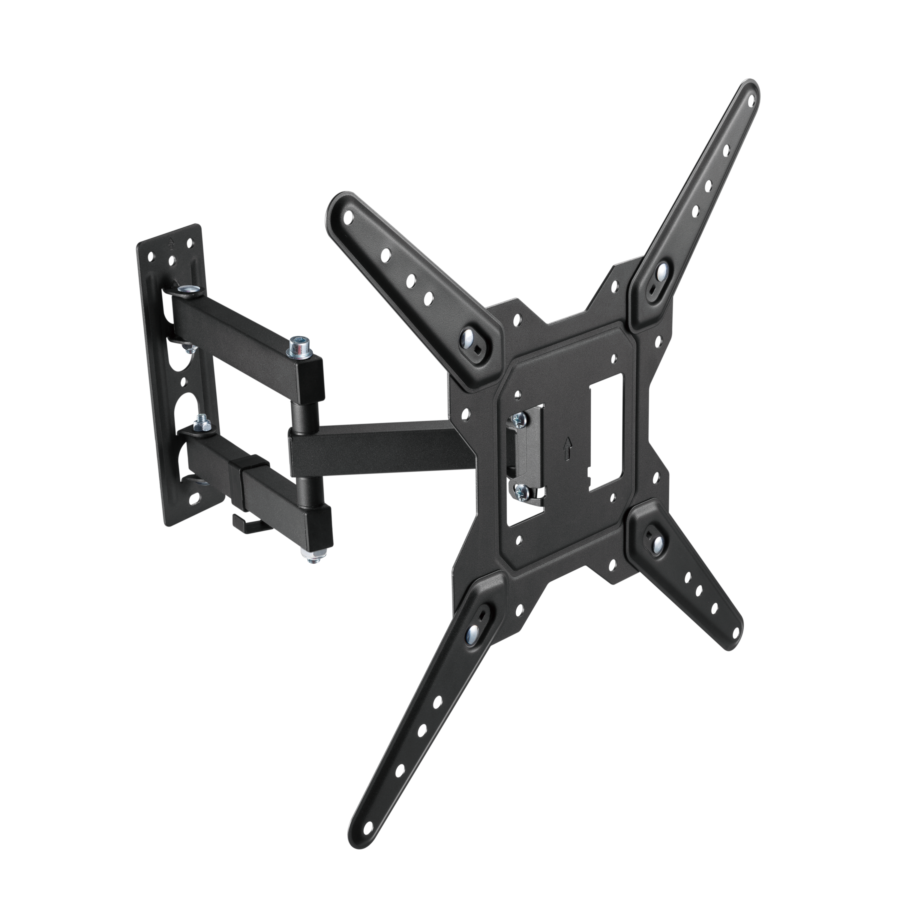 Nosač za TV zidni SBOX LCD-443 (23"- 55", do 30 kg, nagib +3°/ -10°, zakret 90°, sa zglobom)-1