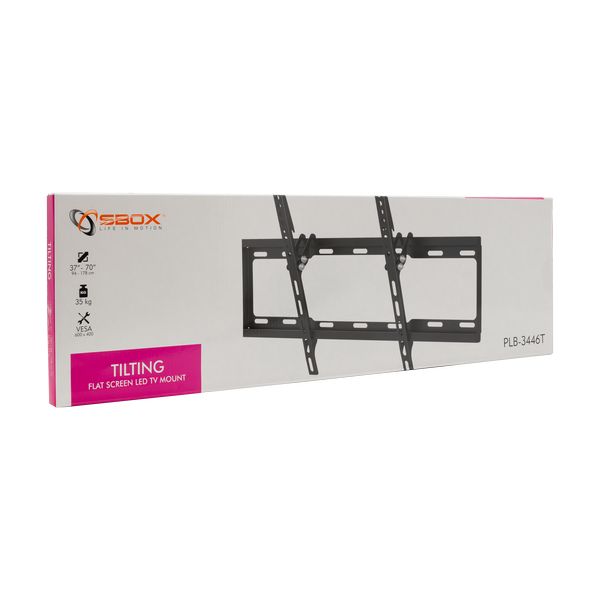 Nosač za TV zidni SBOX PLB-3446T (37"-70", do 35 kg, nagib 14°)-8