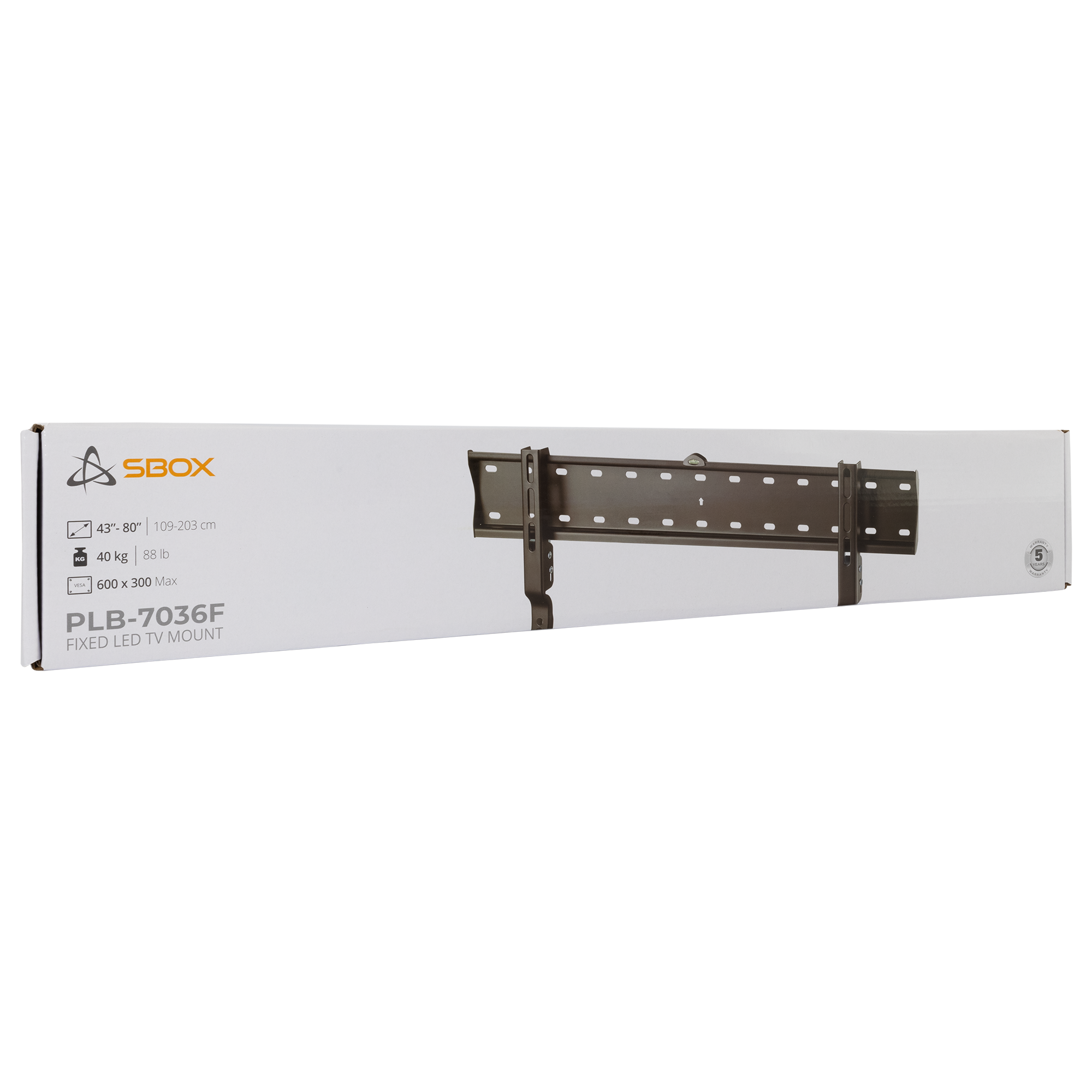 Nosač za TV zidni SBOX PLB-7036F (43"- 80", do 40 kg)-10