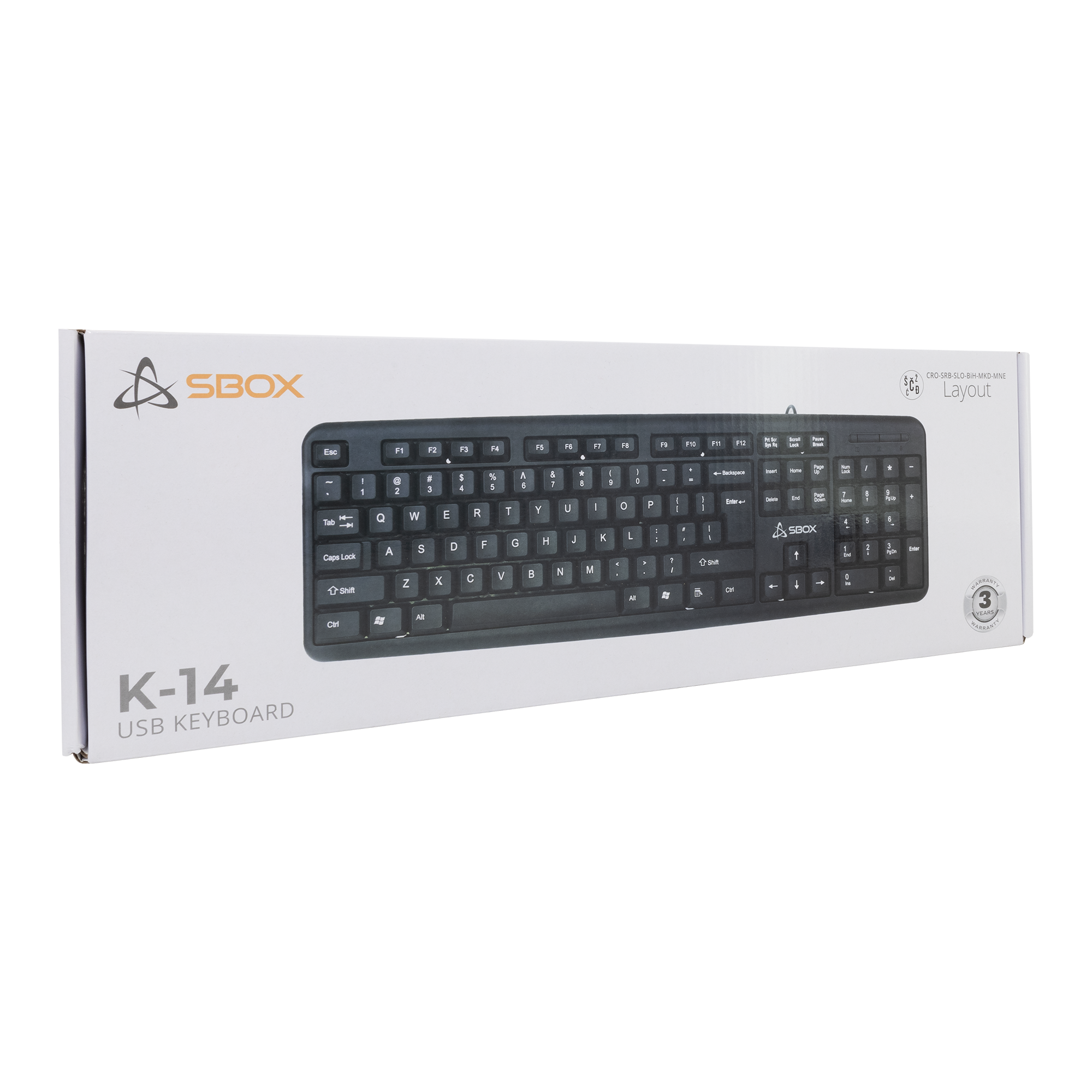 Tipkovnica SBOX K-14-2