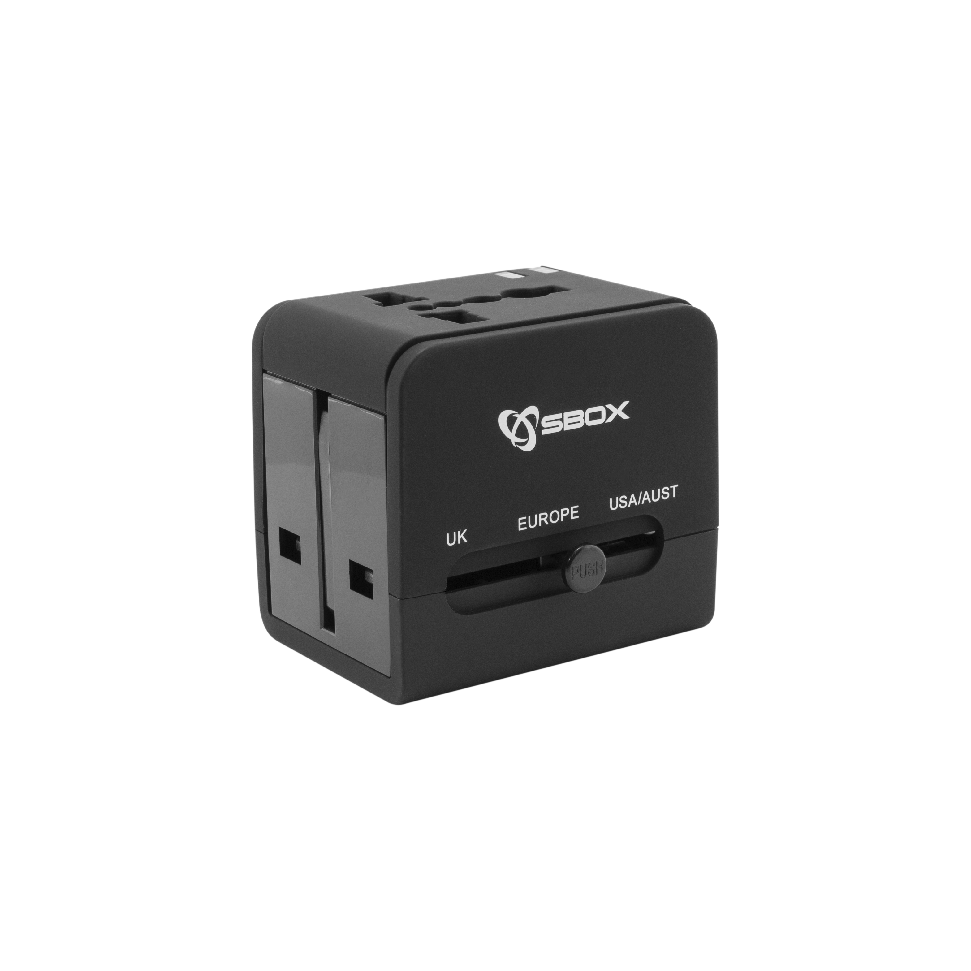 Putni adapter SBOX univerzalni + USB punjač SBOX TA-23