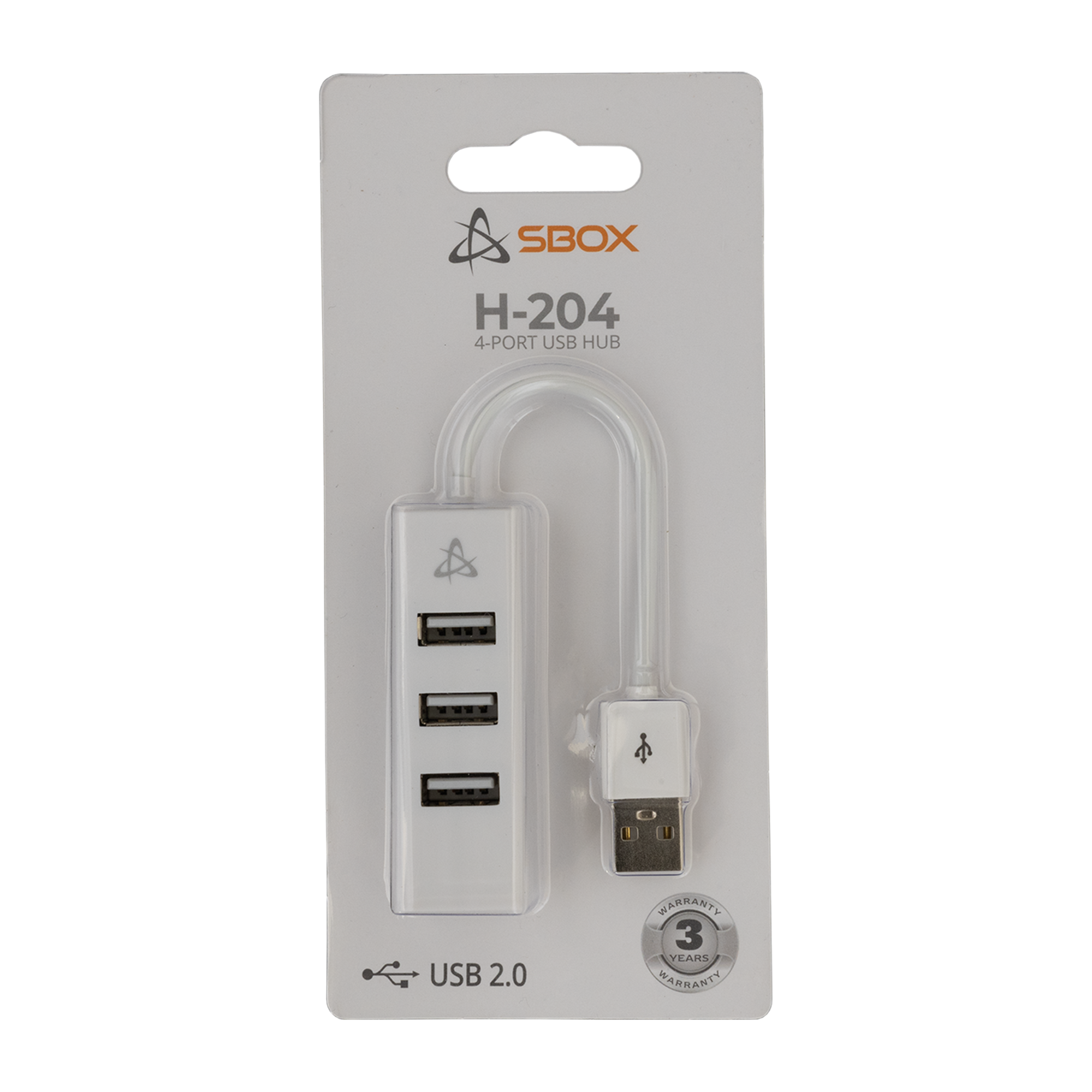 USB RAZDJELNIK SBOX H-204 Bijeli-2