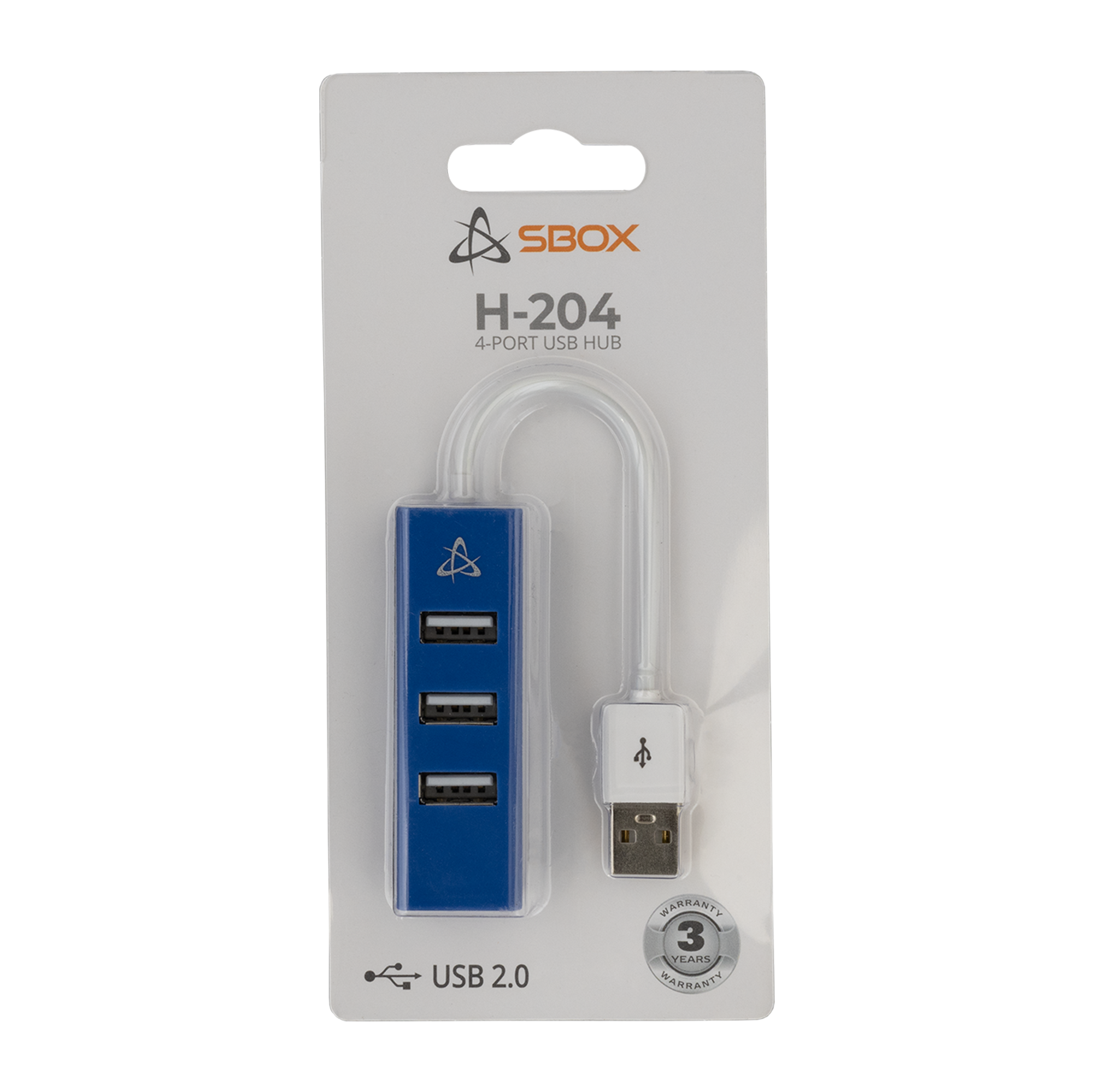 USB RAZDJELNIK SBOX H-204 Plavi-2