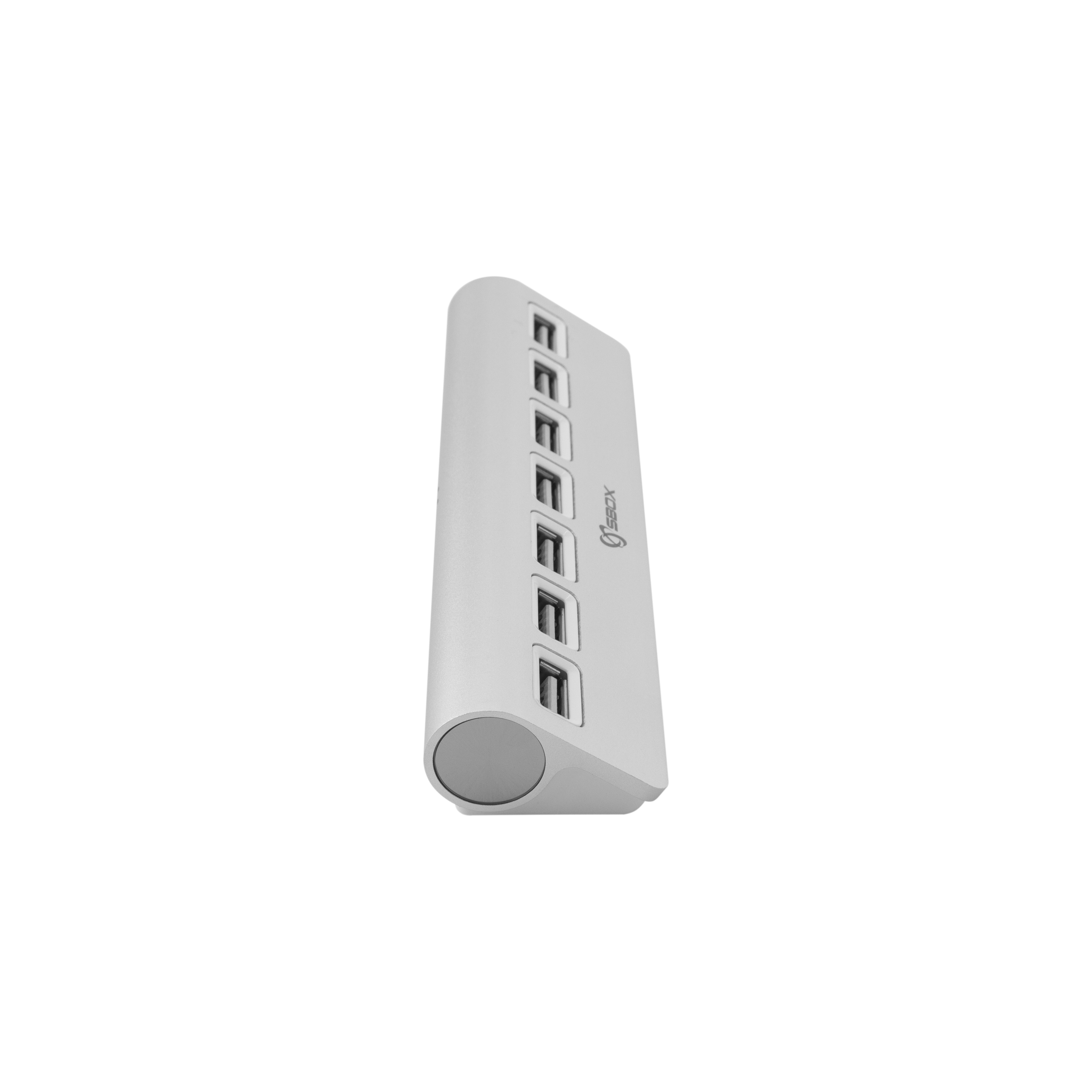 USB HUB SBOX H-207 7-PORTS USB 2.0 srebrni-2