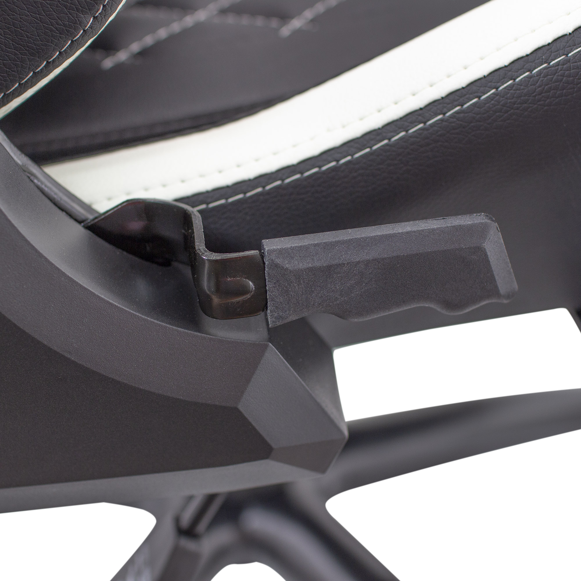 White Shark GAMING STOLICA NITRO GT crno/Bijela-4