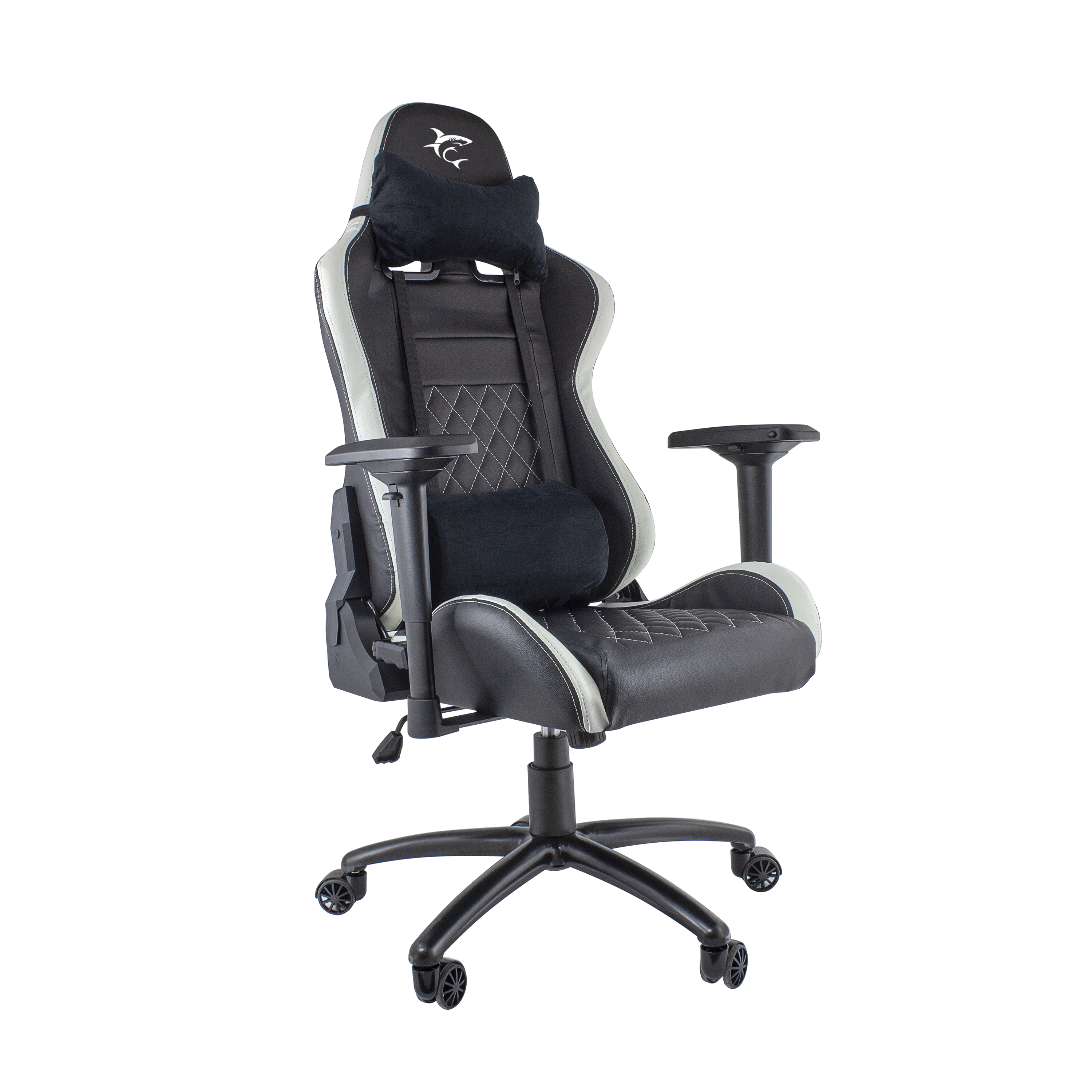 White Shark GAMING STOLICA NITRO GT crno/Bijela-0