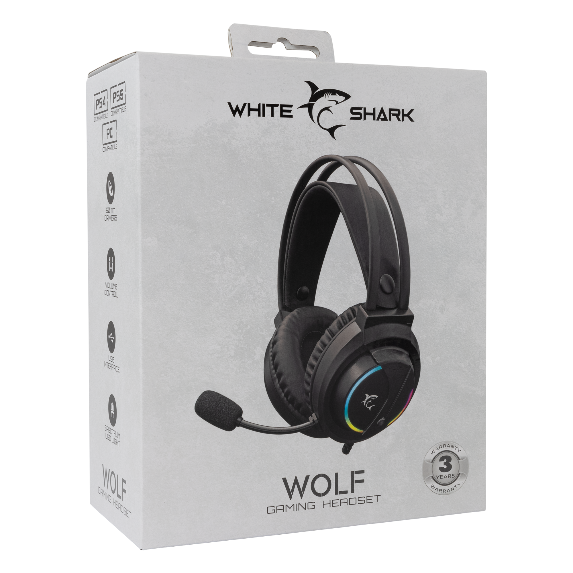Slušalice WHITE SHARK GH-2044 WOLF-6