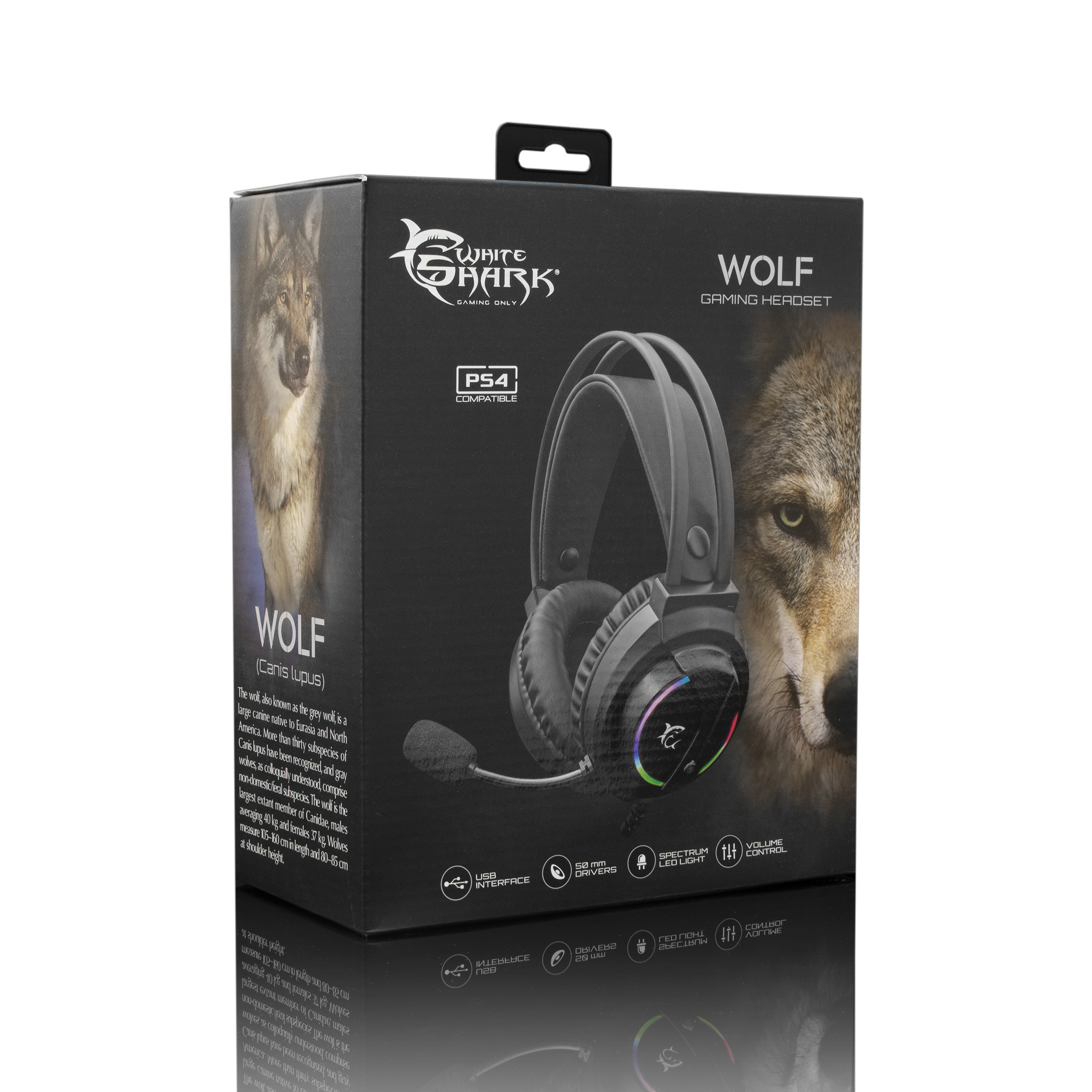 Slušalice WHITE SHARK GH-2044 WOLF-11