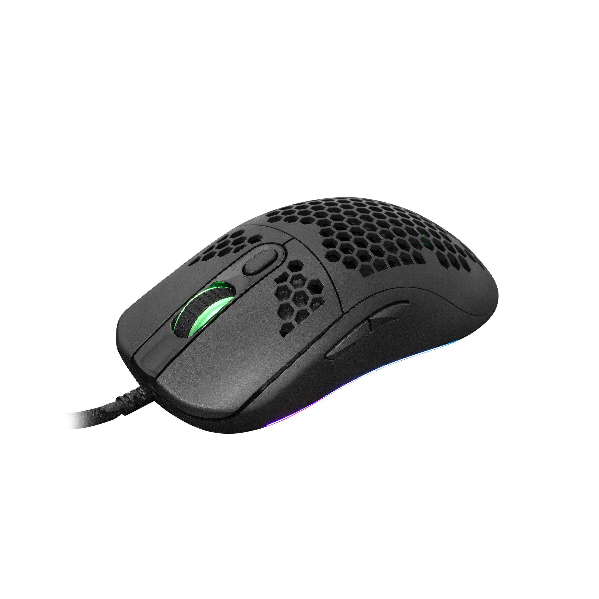 Miš WHITE SHARK GM-5007 GALAHAD, žičani, gaming, 6400DPI, RGB crni-2