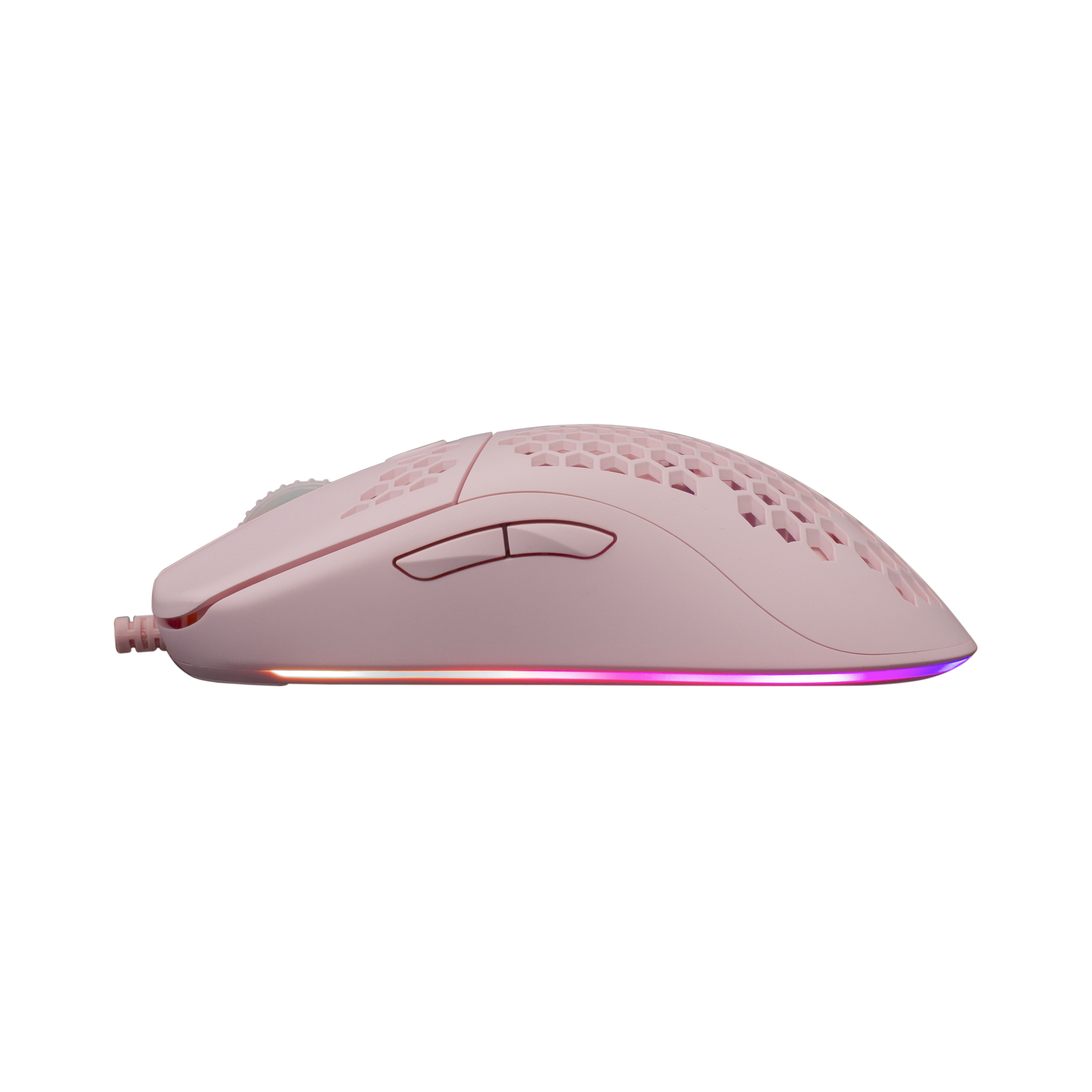 Miš WHITE SHARK GM-5007 GALAHAD, žičani, gaming, 6400DPI, RGB, rozi-3